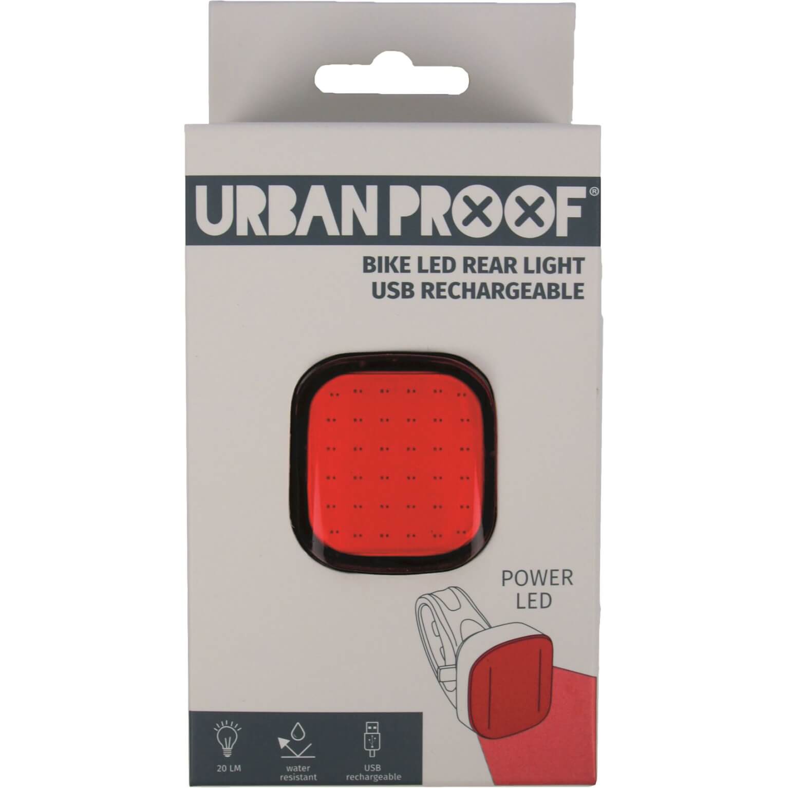 Urban Proof a licht led usb