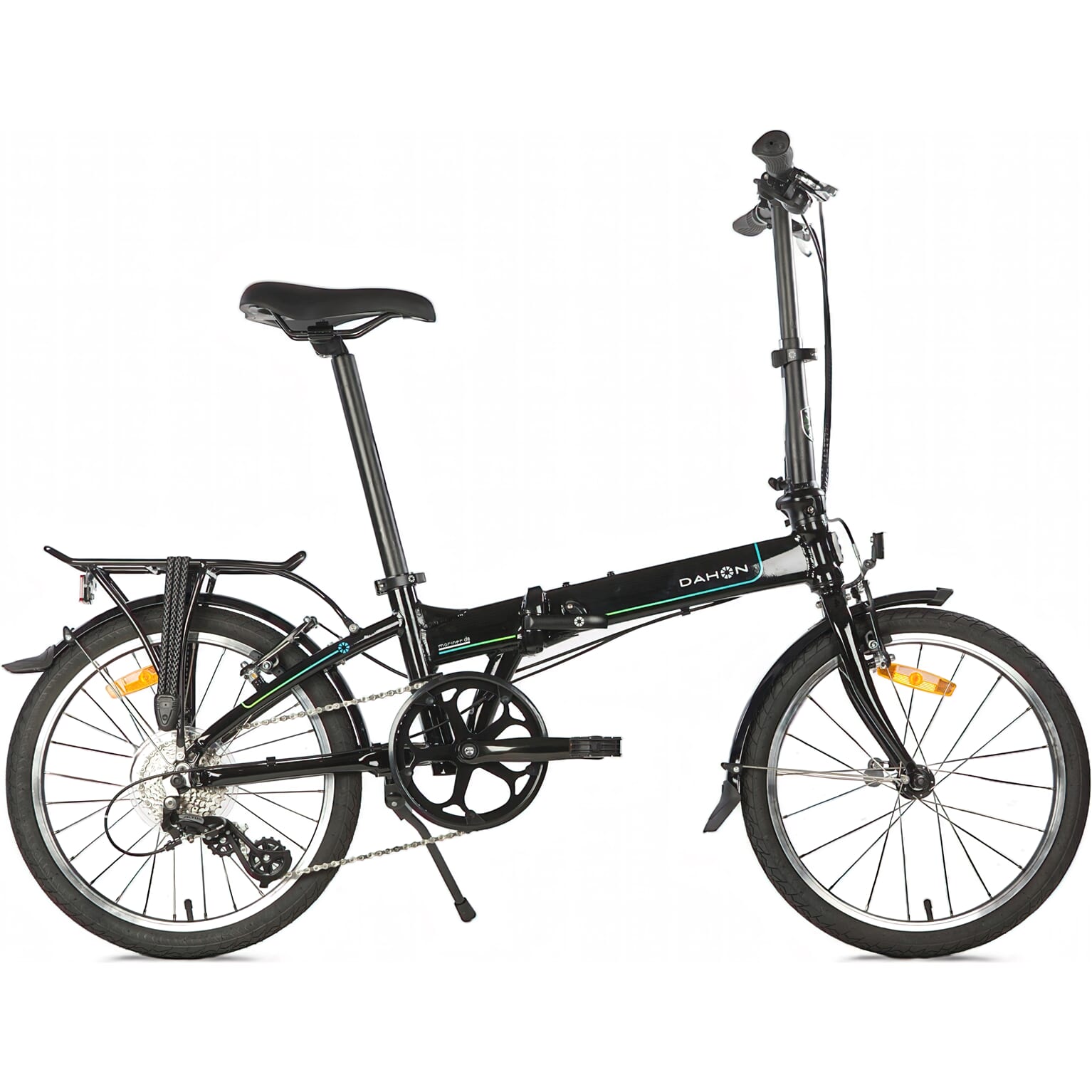 Vouwfiets Mariner D8 obsidian zwart