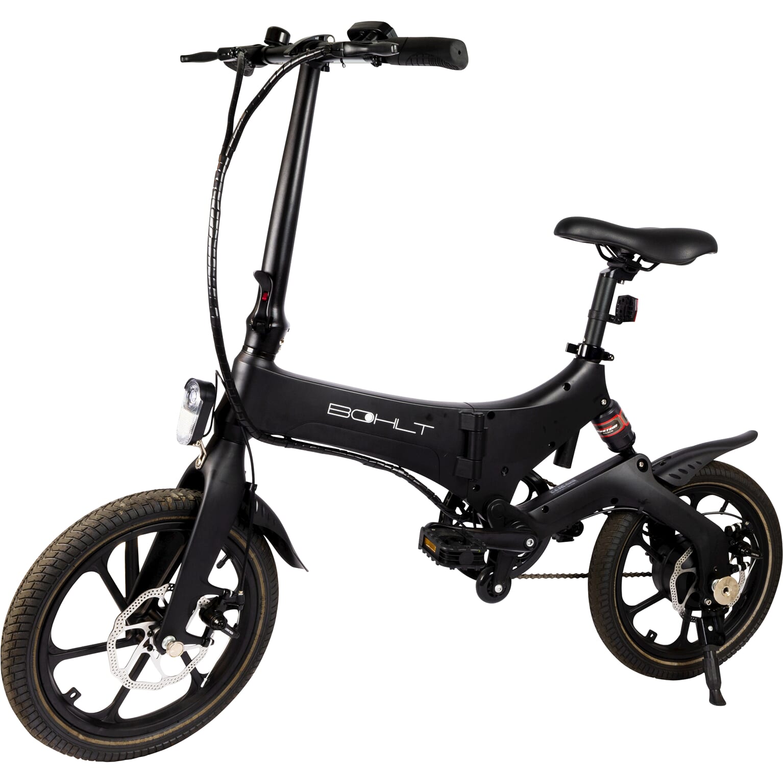 Bohlt elektrische vouwfiets X160 zwart