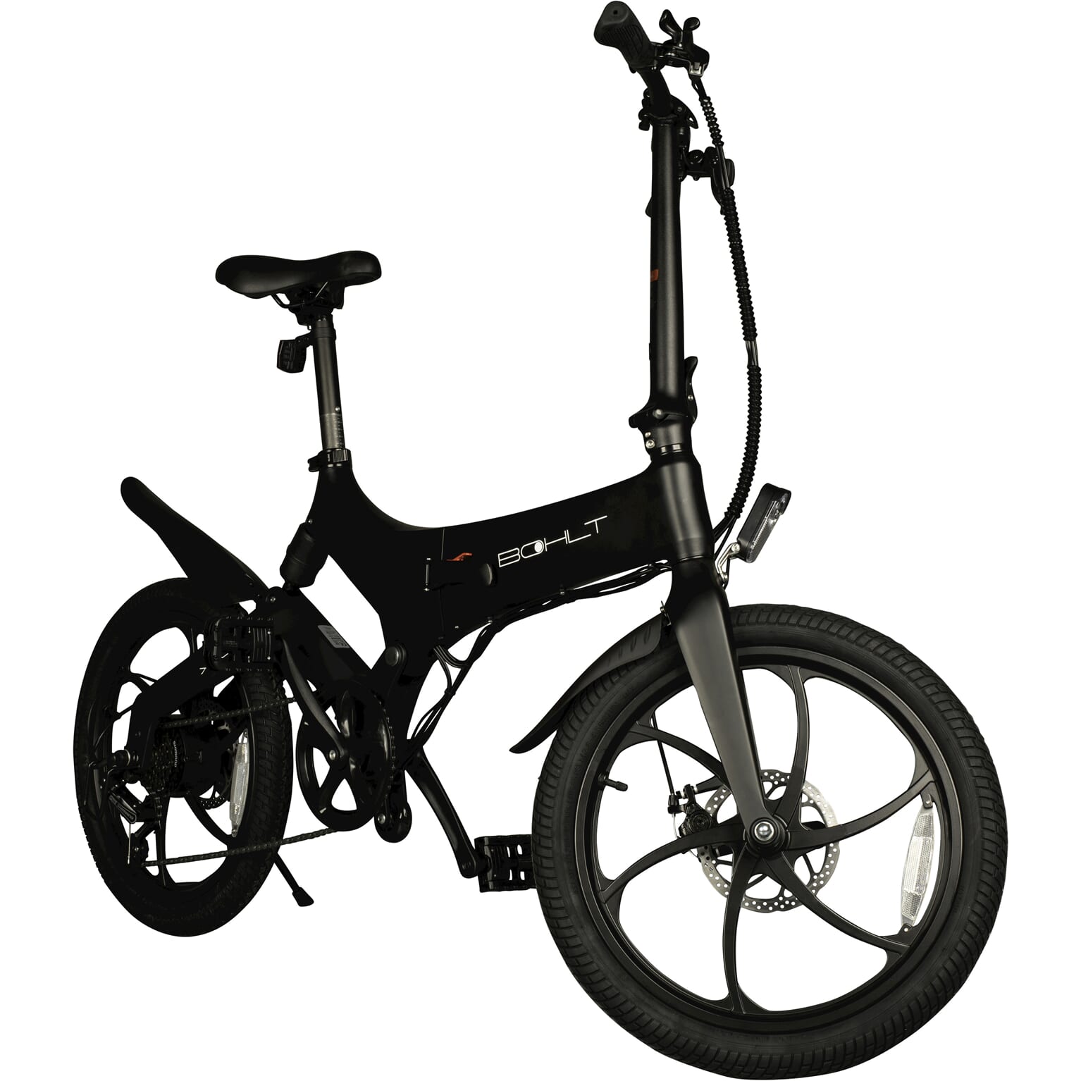 Bohlt elektrische vouwfiets X200 zwart