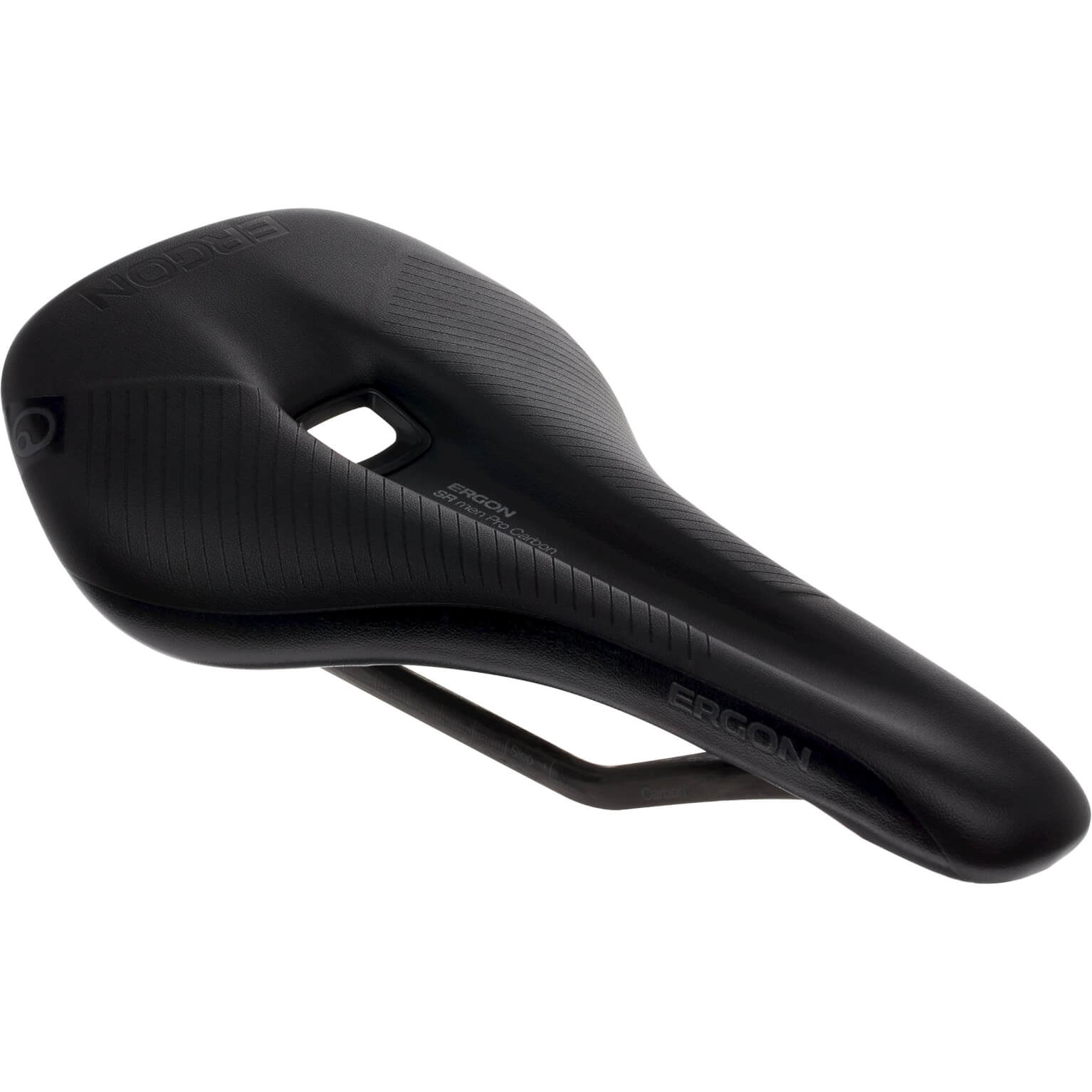 Ergon zadel SR Pro Carbon heren S/M zwart