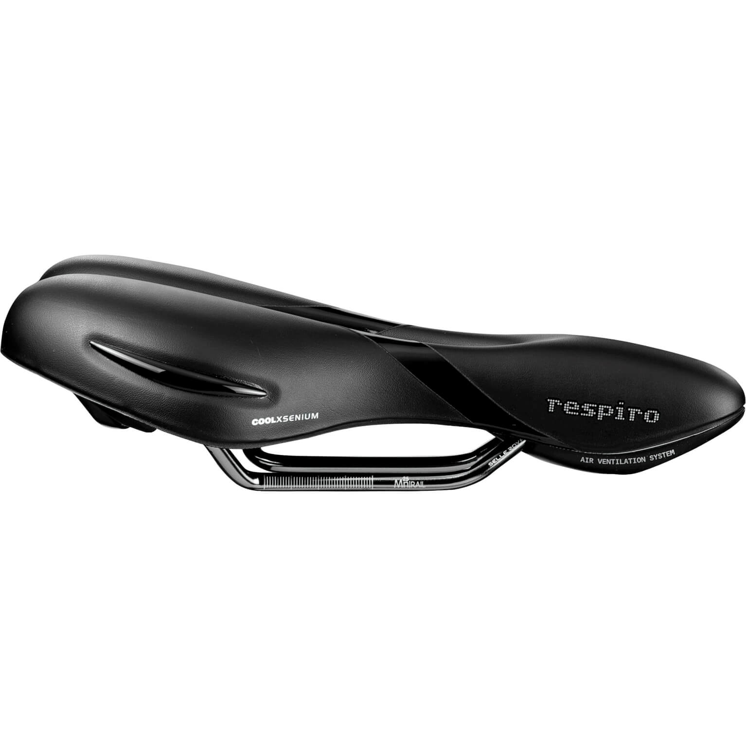 Selle Royal zadel Respiro Athletic 5130 uni zwart