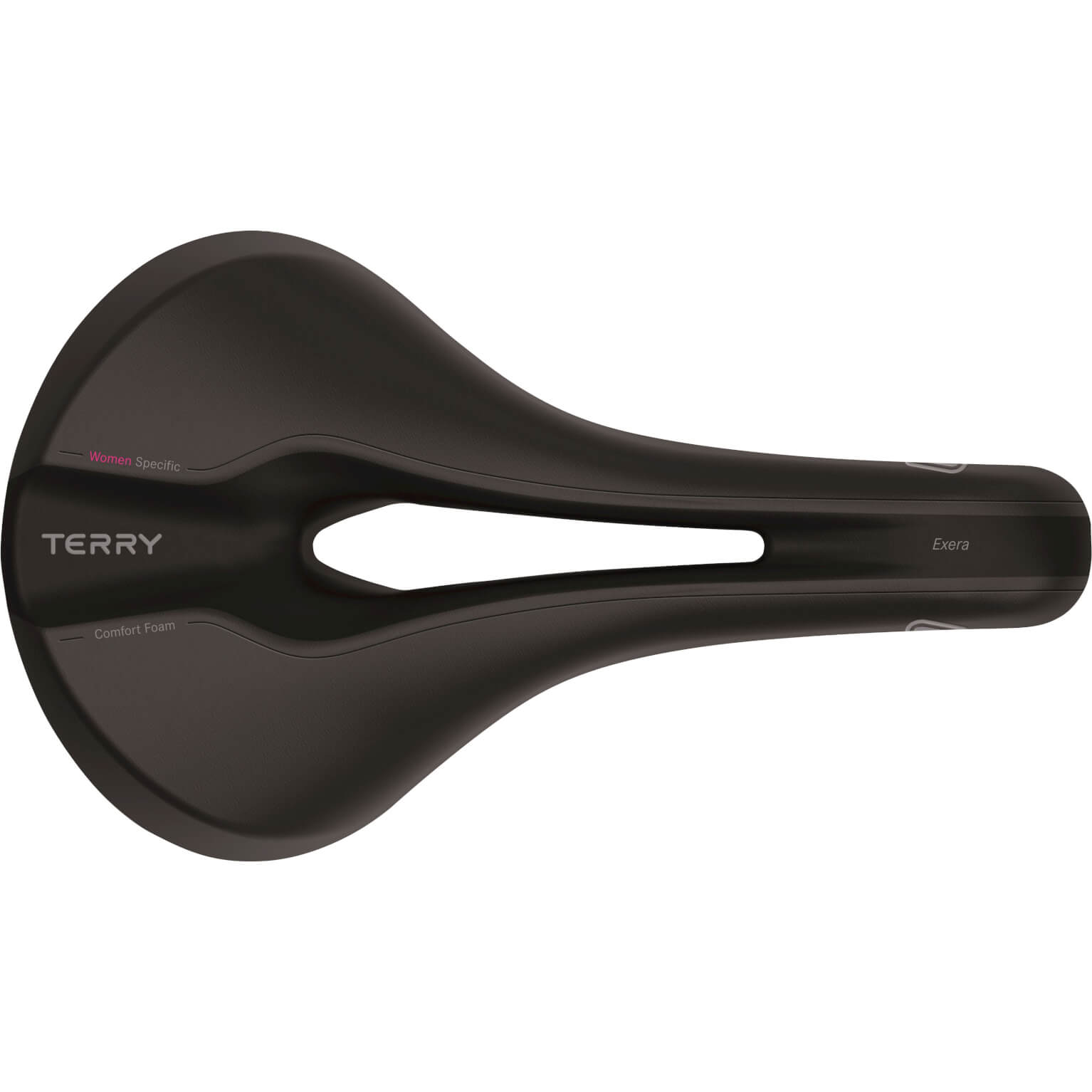 Terry zadel Butterfly Exera dames zwart