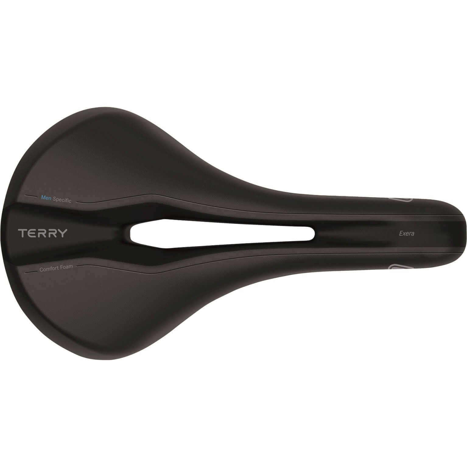 Terry zadel Fly Exera heren zwart
