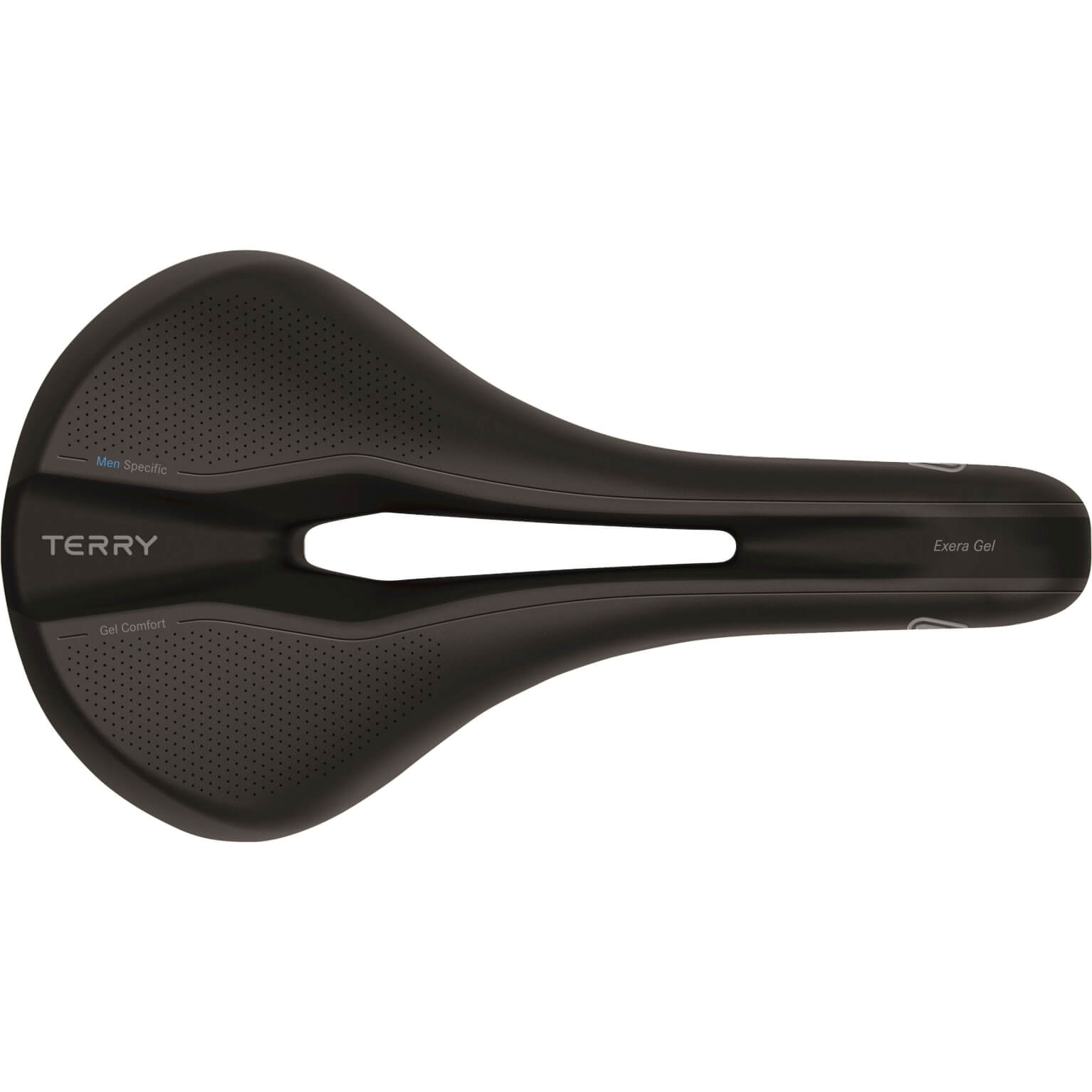 Terry zadel Fly Exera gel heren zwart